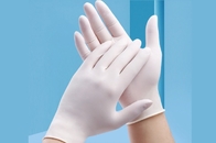 Gant médical s de main de latex de latex de gants sans poudre jetables d'examen