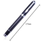 Stylo exécutif de fibre de carbone   cadeau noir de luxe de stylo de fibre de carbone pour la signature d'affaires