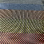 la fibre colorée de carbone couvre la feuille de fibre de carbone de 3mm