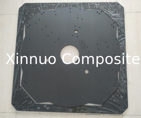 Coupe CNC de feuilles en fibre de carbone 400*500mm 800*800mm 1000*1000mm etc. réalisée sur commande