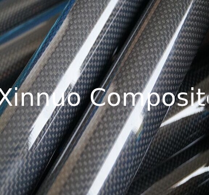 Tubes en fibre de carbone de tout diamètre personnalisés pour le kayak, le canoë et la surface 3K