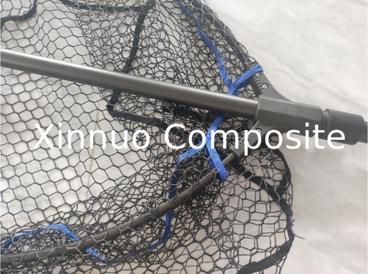 filet de pêche en fibres de carbone à télescope ultra-légère filet de débarquement en fibres de carbone