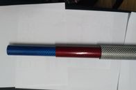 tube coloré coloré de fibre de carbone d'or bleu rouge de vert de diamètre de 25mm 28mm 31mm