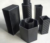 tube octogonal d'hexagone de fibre de carbone d'achat avec le prix usine fabriqué en Chine