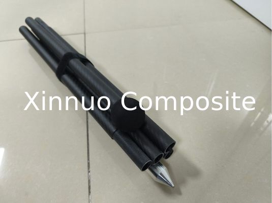 3K Twill Mat Carbon Fiber Canopy Pole à haute résistance Tente en fibre de carbone