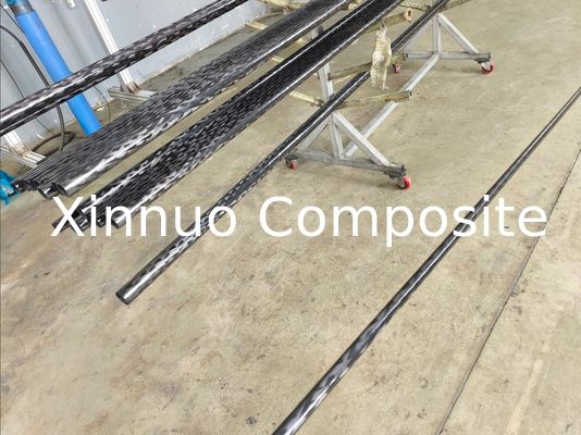 Différents diamètres Filaments plus longs Tubes en fibres de carbone fabriqués sur commande