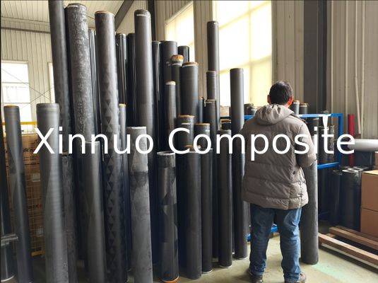 Différents diamètres Filaments plus longs Tubes en fibres de carbone fabriqués sur commande