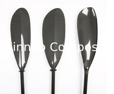 Sports nautiques en fibre de carbone Kayak Paddles réglables en longueur Paddles de compétition