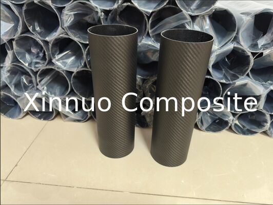 high strength 4 inch 3K twill  carbon fiber tubes made in China