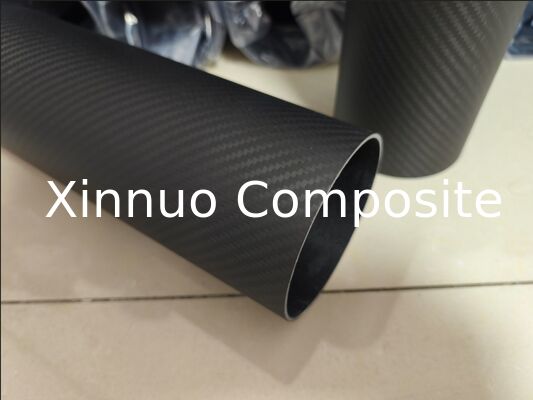 high strength 4 inch 3K twill  carbon fiber tubes made in China