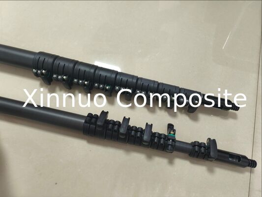 XN 20ft 30ft 40ft 45ft 50ft haut robuste tube de fibre de carbone à télescope alimenté à l'eau