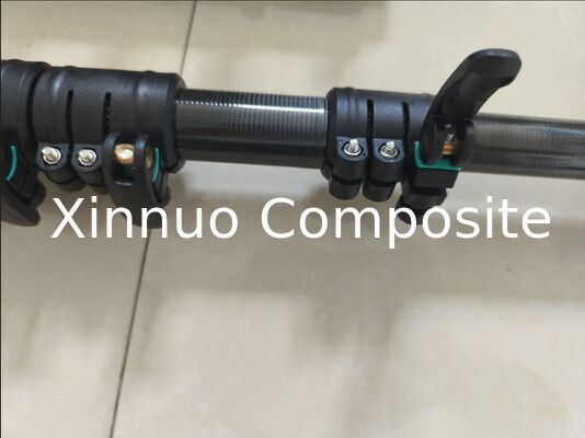 XN 20ft 30ft 40ft 45ft 50ft haut robuste tube de fibre de carbone à télescope alimenté à l'eau