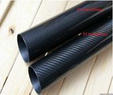 tube télescopique 50mm de fibre de carbone de tube de chauffage de fibre de carbone 70mm 100mm