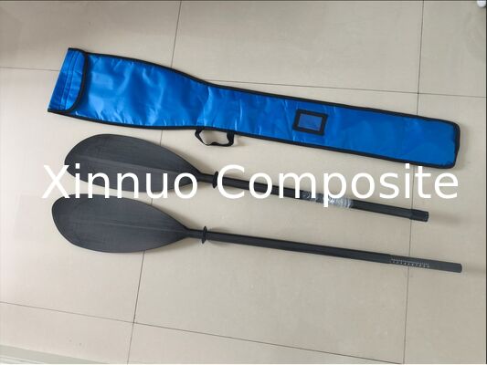 XNQ01 Paddles de kayak en fibre de carbone 210 ~ 220 cm ou 220 ~ 230 cm pagaie de kayak en carbone réglable