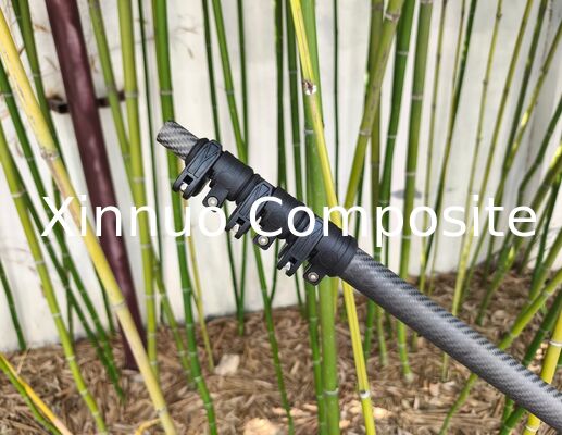 20ft 25ft haut robuste fibre de carbone poule de télescope pour rouleau de peinture