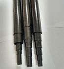 le poteau conique de fibre de carbone de découpe a coûté à tube conique de fibre de carbone les tubes anisodiamétriques de fibre de carbone