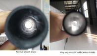Tube composé de tube de cylindre de fibre de carbone fait par l'intérieur de tissu de fibre de carbone lumineux comme un miroir