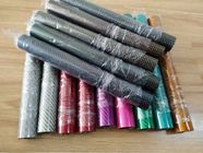 fibre colorée de carbone et tube de cuivre pour le tuyau électronique d'e-cigarette de fibre de carbone de cigarette