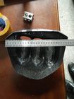 boîte automatique de support de bâti de cosse de mesure de tachymètre de tableau de bord de trous de la fibre 3 de carbone