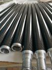 Le joint en aluminium relient des tubes de tuyauterie de tube de fibre de carbone du sergé 3K au fil en aluminium pour la douille de protection de fil et de câble