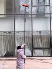 prix usine 10 mètres 32,8 pieds de poteau télescopique de fibre légère de carbone pour le poteau de nettoyage de vitres ou de récolte
