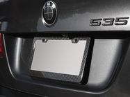 cadre brillant mat fait sur commande de plaque minéralogique de fibre de carbone pour le benz Porsche de BMW d'automobile de moto