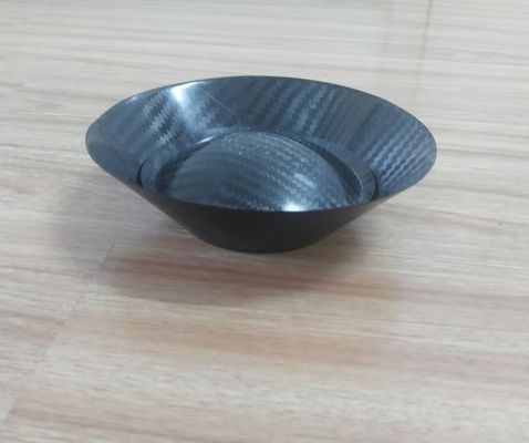 pièces audio de woofer de voiture de cône de subwoofer de haut-parleur bruyant de fibre de carbone de cône de haut-parleur de fibre de carbone de 5 pouces pour la musique