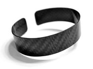 tube de fibre de carbone pour des bijoux de fibre de carbone de bracelet de collier d'anneau de mariage.