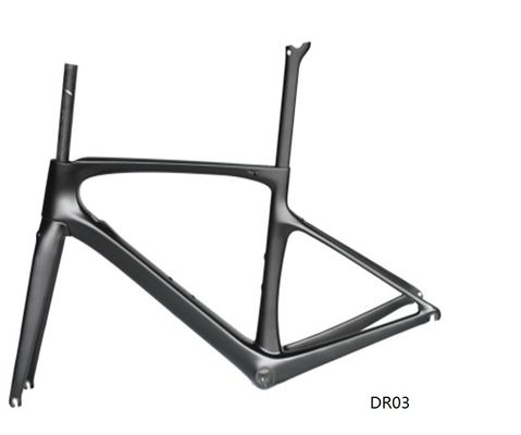 la bicyclette de vélo de fibre de carbone du disque brake/V-brake de rigidité encadre des fourchettes pour le vélo de route/vélo de ville