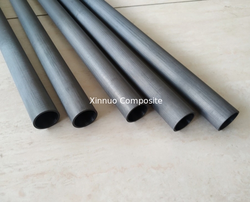 les tubes unidirectionnels de 1 de po. de diamètre fibre de carbone ont poncé les tuyaux précis extérieurs de fibre de carbone de la taille UD