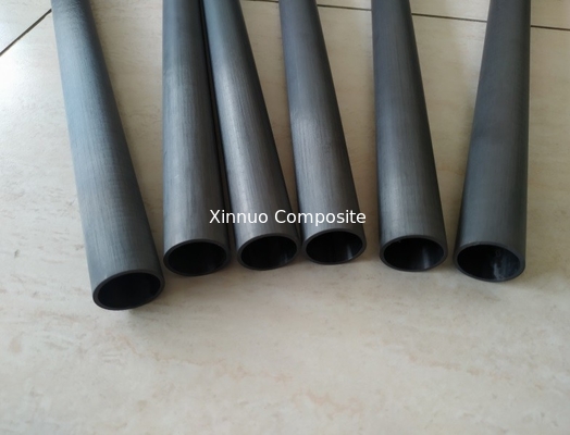 les tubes unidirectionnels de 1 de po. de diamètre fibre de carbone ont poncé les tuyaux précis extérieurs de fibre de carbone de la taille UD