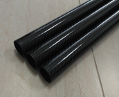 Le tube de fibre de carbone le meilleur marché dans le tissu 25 millimètre 30 millimètre 40 millimètre 1000 millimètre 1500 millimètre etc. de fibre de carbone