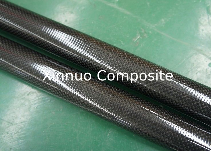 La Chine produisent la vente chaude dans le tube de fibre de carbone des Etats-Unis peut corrosion/UV résistant