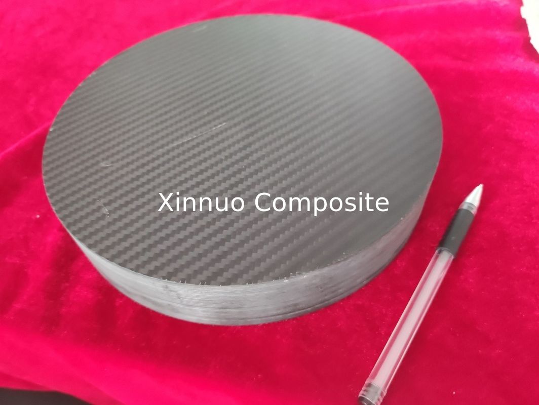 coupe CNC à haute rigidité de tôles en fibre de carbone pour drones, instruments médicaux