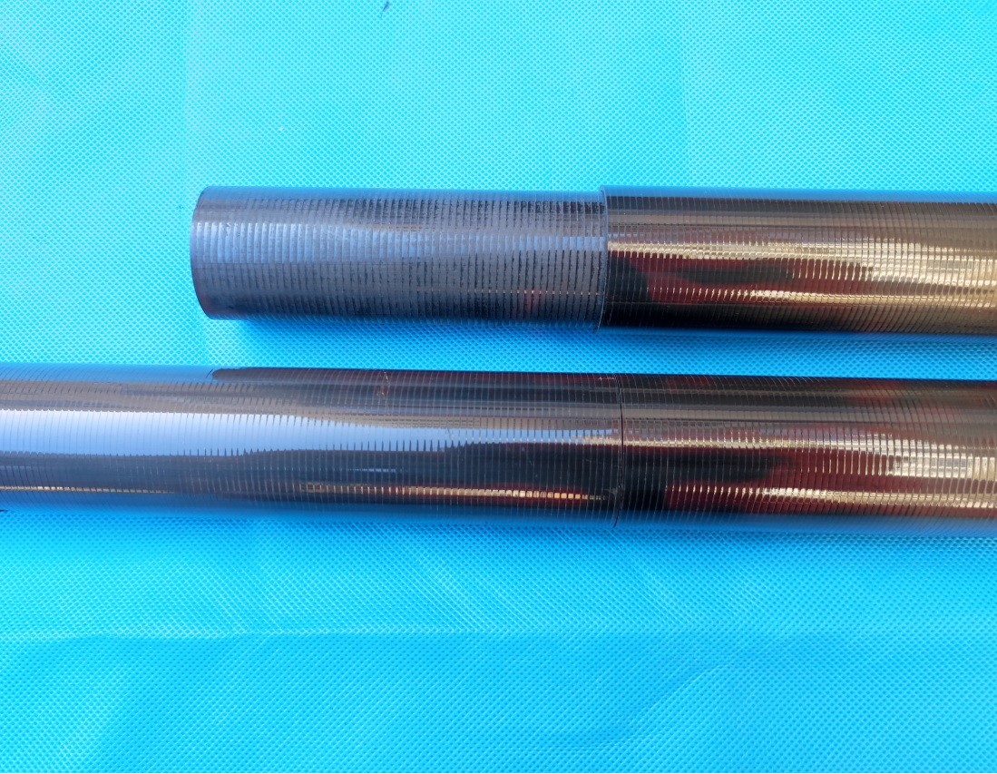 poteau portatif de fibre de carbone de longueur de 1500mm pour la barrière de véhicule de barrière de péage de longueur de 3000mm