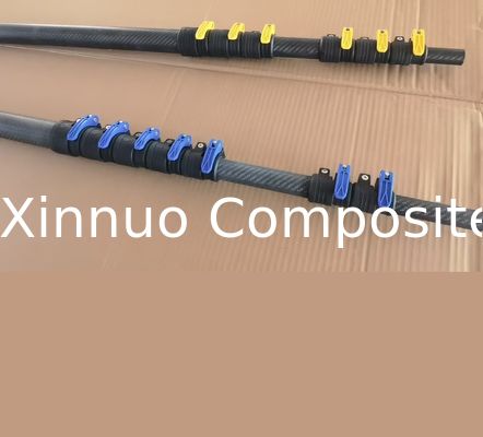 China Factory Supply 25FT 30FT 35FT High Stiffness Carbon Fiber Telescoping Tubes